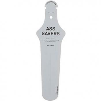 Ass Savers Extended - Guardabarros para bicicletas, color gris, talla 37 cm