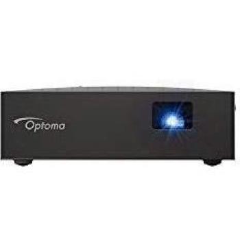 OPTOMA TECHNOLOGY LV130 - Proyector LED portátil, 300 lúmenes, 100000:1 contraste, formato 16:9, Negro