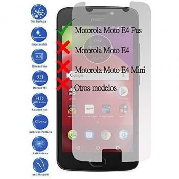 Todotumovil Protector de Pantalla Motorola Moto E4 Plus 4G 5.5 de Cristal Templado Vidrio 9H para movil