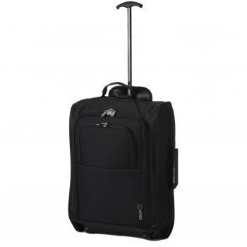 5 Cities The Valencia Collection Equipaje de Cabina TB023-830, 55 cm, 42 L, Negro