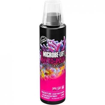 MICROBE-LIFT Phyto-Plus - Plancton Vegetal para corales y Animales Inferiores en acuarios de Agua Salada, favorece el Crecimiento y Potencia los Colores,