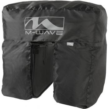 Cubierta Protectora Impermeable M-Wave para Alforjas, Modelo Amsterdam Protect Schwarz 122319 en Negro