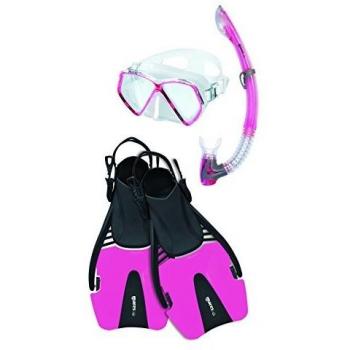 Mares Coral Pirate - Set de Buceo, Color Rosa, Talla M-L