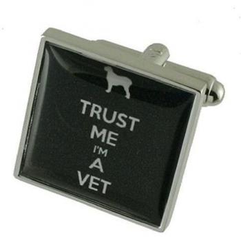 Cuff Links Vet gemelos~Me Veterinaria Im un Vet gemelos Seleccione bolsa de regalo