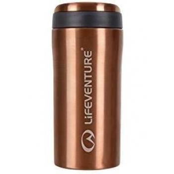 Lifeventure - Taza térmica, aislada, a prueba de fugas, cobre brillante