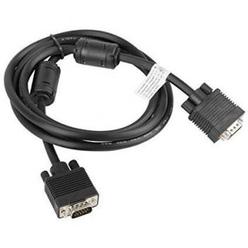 Lanberg VGA Male-Male Cable with Ferrite 1.8m Black