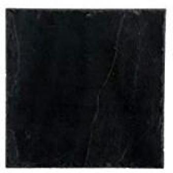 Juego de 6 platos de pizarra - 30 x 30 cm - Negro