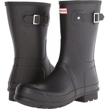 Hunter Men's Original Short Boots - Black - Size UK 11