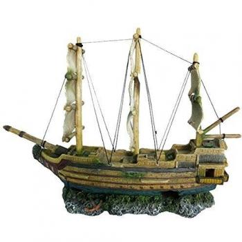 Decoración de Acuarios Magnet Ghostship 2