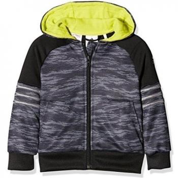 adidas Lb Kn Fz Hd - Sudadera para niño, color negro, talla 92