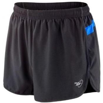 Short de Running Mediano Hombre Negro/Azul Adriático XXL