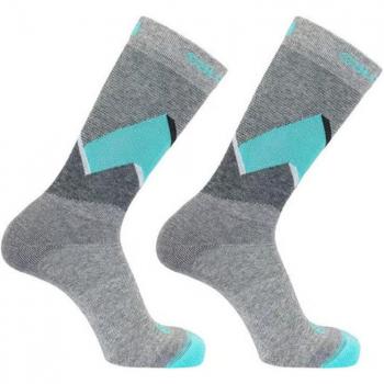 Calcetines Deportivos Salomon Outline Prism Gris