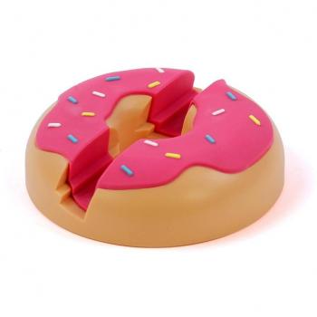 Doiy Doughnut Stand - Sujeta tablets, color rosa