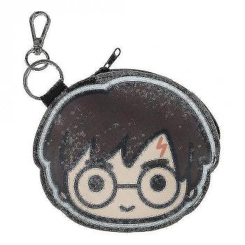 Monedero Harry Potter Chibi Harry Marrón/Negro/Beige One Size