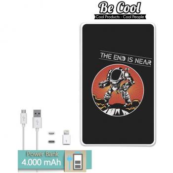 Becool® - Batería Externa Power Bank 4000 mah + Gratis 1 cable USB-MicroUsb