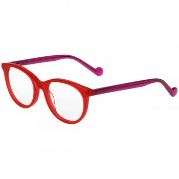 United Colors of Benetton 2023 255 Gafas Recetadas para Mujer Rojas