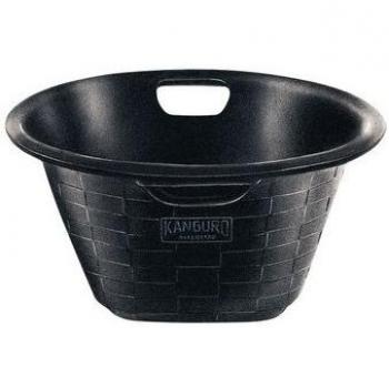 RUBI 88907 Cesto de Goma, Negro, 13 l