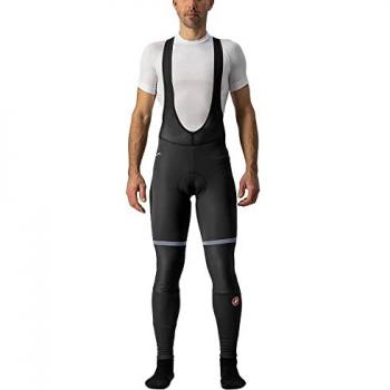 Culote Largo Castelli Polare 3 Negro con Tirantes y Acolchado - XXL