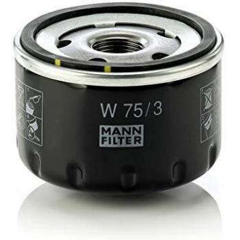 Original MANN-FILTER Filtro de aceite W 75/3 – Para automóviles y vehículos de utilidad