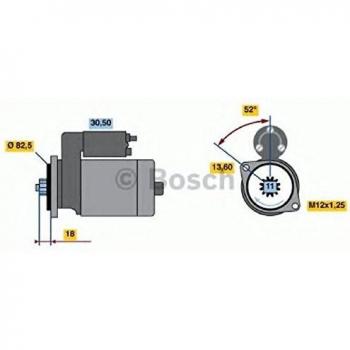 Motor de Arranque Bosch 986015331 - Tipo: Motor de arranque; Marca: Bosch; Número de pieza: 0 986 015 331