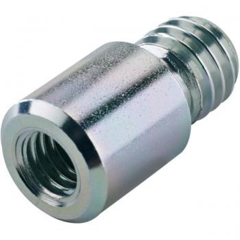 K&M 21900 Zinc-Plated Thread Adapter (1/2-3/8) for Microphone Stands