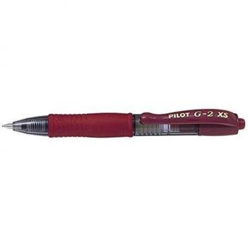 Pilot – Lote de 5 bolígrafos de tinta de gel G2 XS7 Pixie trazado 0,4 mm