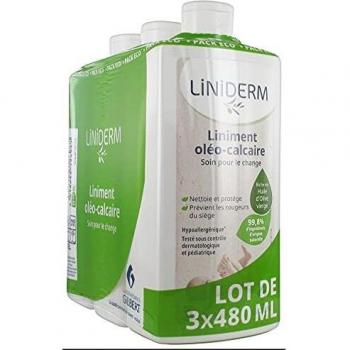 Gilbert Linimento Óleo Calcáreo 3uds de 480ml