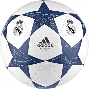 adidas Finale16Real MadridCap - Balón de fútbol, color blanco, talla 5