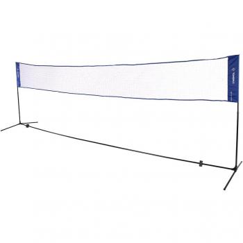 TOMSHOO Red de Bádminton Tenis Portátil Inicio Rápido con Soporte de Red y Bolsa Red de Cuadrada