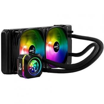 Aerocool L240F, refrigeración líquida Halo RGB TDP 400, 2 ventiladores RGB 12cm
