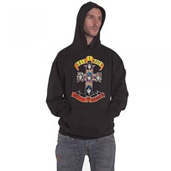 Guns N' Roses - Appetite For Destruction - Hoodie - Black - L - 80% Cotton, 20% Polyester, Sweat