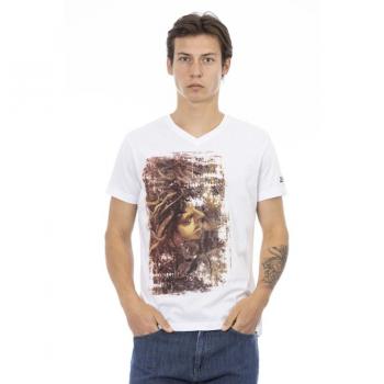 Trussardi Action White Cotton T-Shirt - M