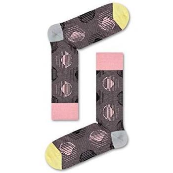 Calcetines Dressed Eclipse Rosa y Negro Talla 39-42 Unisex Originales Happy Socks