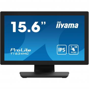 Monitor iiyama ProLite T1634MC-B1S 15.6 Full HD LED Touchscreen 1920x1080, HDMI, DisplayPort, VGA