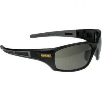 Anteojos de seguridad Dewalt con lente negro y claro, diseño One Size, protección contra impactos, antiempañante y UV