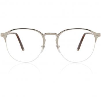 Retrosuperfuture NUMERO 38 44Q Gafas Recetadas para Hombre Plateadas con armazones y lentes recetados, color plateado