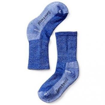 Smartwool, Kids' Hike Light Crew - Calcetines para niño, Niños, B01210491. S, Azul