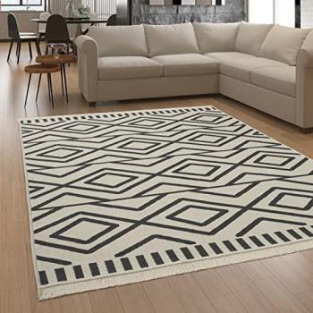 Alfombra Boho Chic Lavable 200x280 cm Antracita 2
