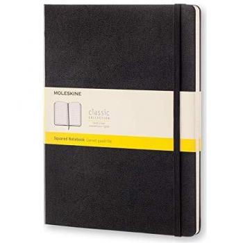 Moleskine Extra Large Squared Notebook Hard