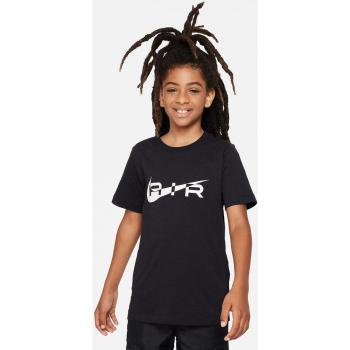 Camiseta de niños NSW Air Nike Swoosh Unisex - Negro - Talla: 158 - 170 CM