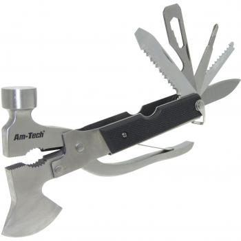 Am-Tech 12-en-1 Axe cabeza de la herramienta de múltiples funciones, R2470