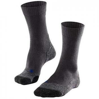 Falke TK2 Cool Men's Trekking Socks - Asphalt Melange, Size 44-45