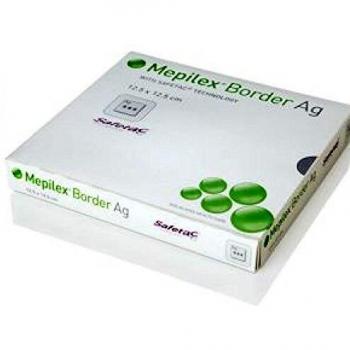 Mepilex Border Ag Apósito 10x10cm 5uds