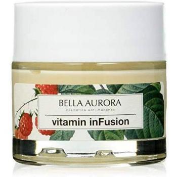 Bella Aurora Crema Facial de Día Anti-Edad y Anti-Arrugas Piel Normal-Seca 40+ Años, SPF 20, 50 ml | Prevención Anti-edad | Vitamin inFusion