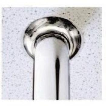 B-Tech BT7055 System 2 - Anillo embellecedor para soporte de techo de 50 mm, color plateado [Importado de Reino Unido]
