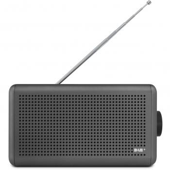 Radio Digital Portátil DAB+ y FM Nordmende Transita 210 con Bluetooth, Altavoz, Batería y Reloj