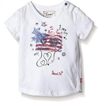 Levi's NH10514-Camiseta Bebé-Niños    Blanco 12 meses