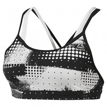 Reebok Hero Strappy Geocast Camiseta, Mujer, Blanco, S