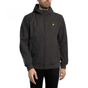 Lyle & Scott Men's Black Mesh Back Softshell Jacket