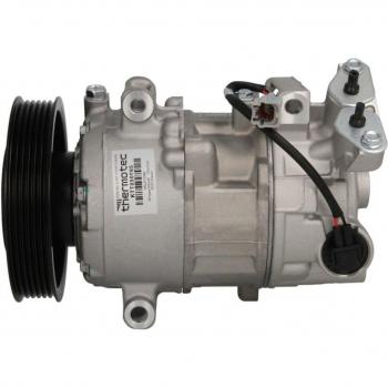Compresor de Aire Acondicionado THERMOTEC KTT090095, tipo 6SEU 12 PAG 46, refrigerante R134a, con aceite, compatible con Renault Megane 3 y Megane 3 Grand